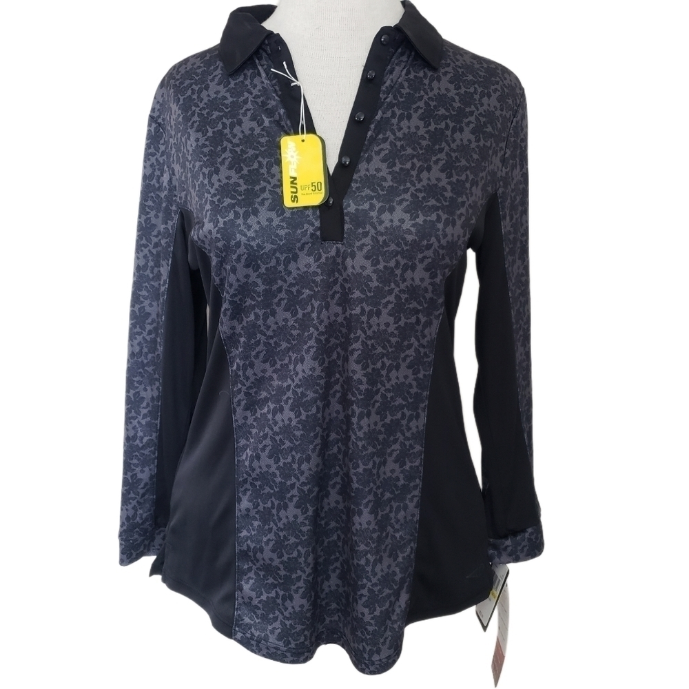 NWT Grand Slam Long Sleeve Golf Shirt